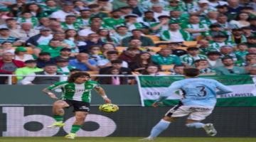 ريال بيتيس يفرض التعادل على سيلتا فيجو ضمن منافسات الدوري الإسباني لكرة القدم